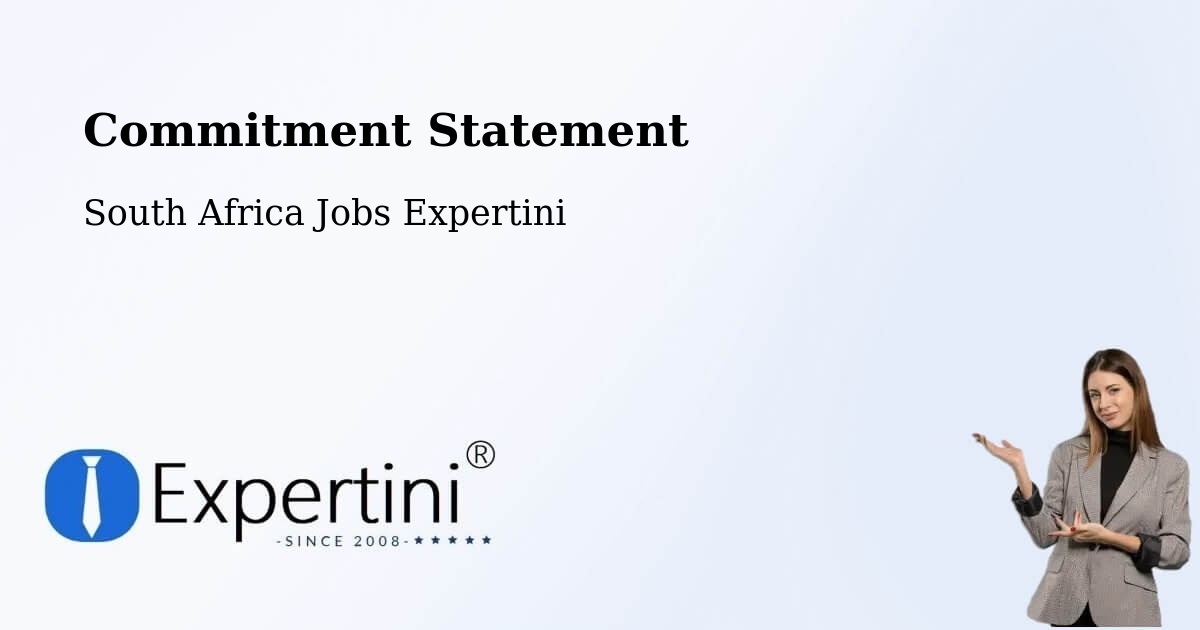 Corporate Commitment – Cape Town - South Africa Jobs Expertini
