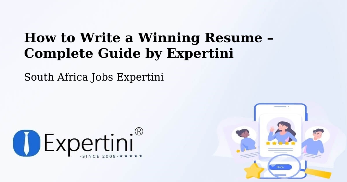Resume Writing Guide for Job Seekers – Cape Town - Cape Town, South Africa Jobs Expertini