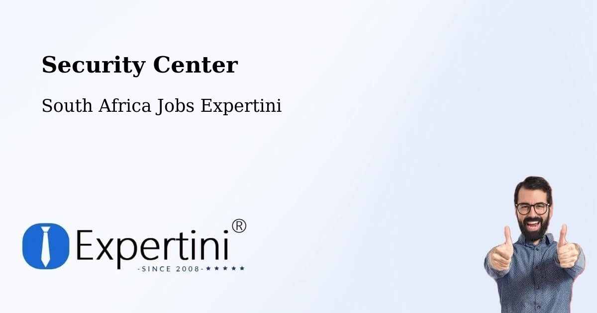 Security & Compliance – Cape Town - South Africa Jobs Expertini